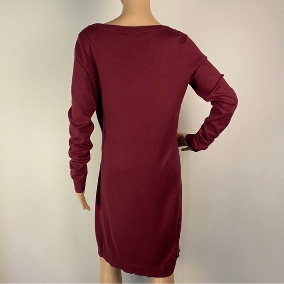 NEW MICHAEL MICHAEL KORS BUCKLE SWEATER DRESS - Picture 7 of 7